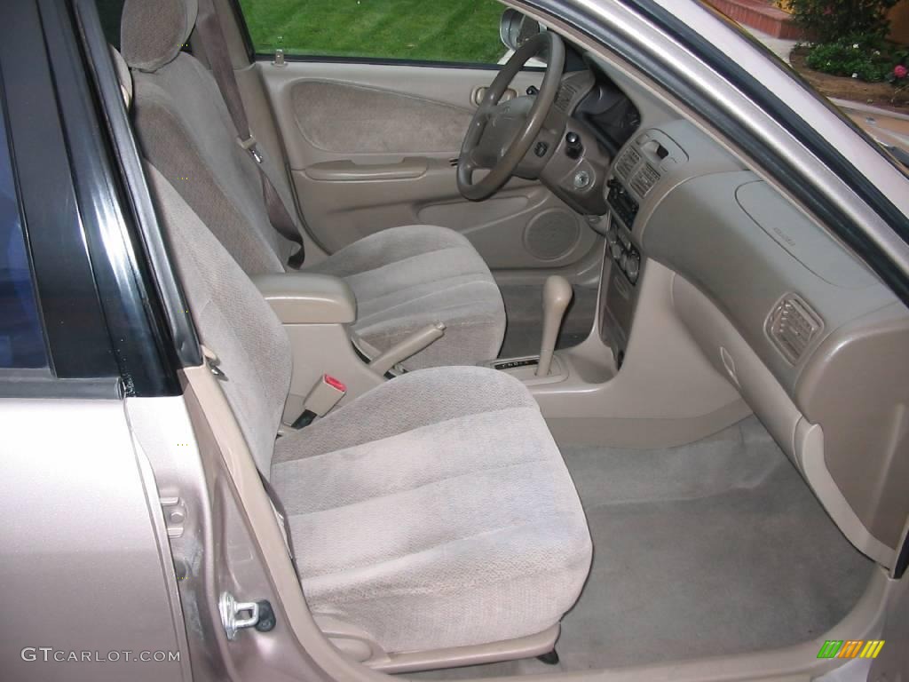 2001 Corolla LE - Sandrift Beige Metallic / Pebble Beige photo #16