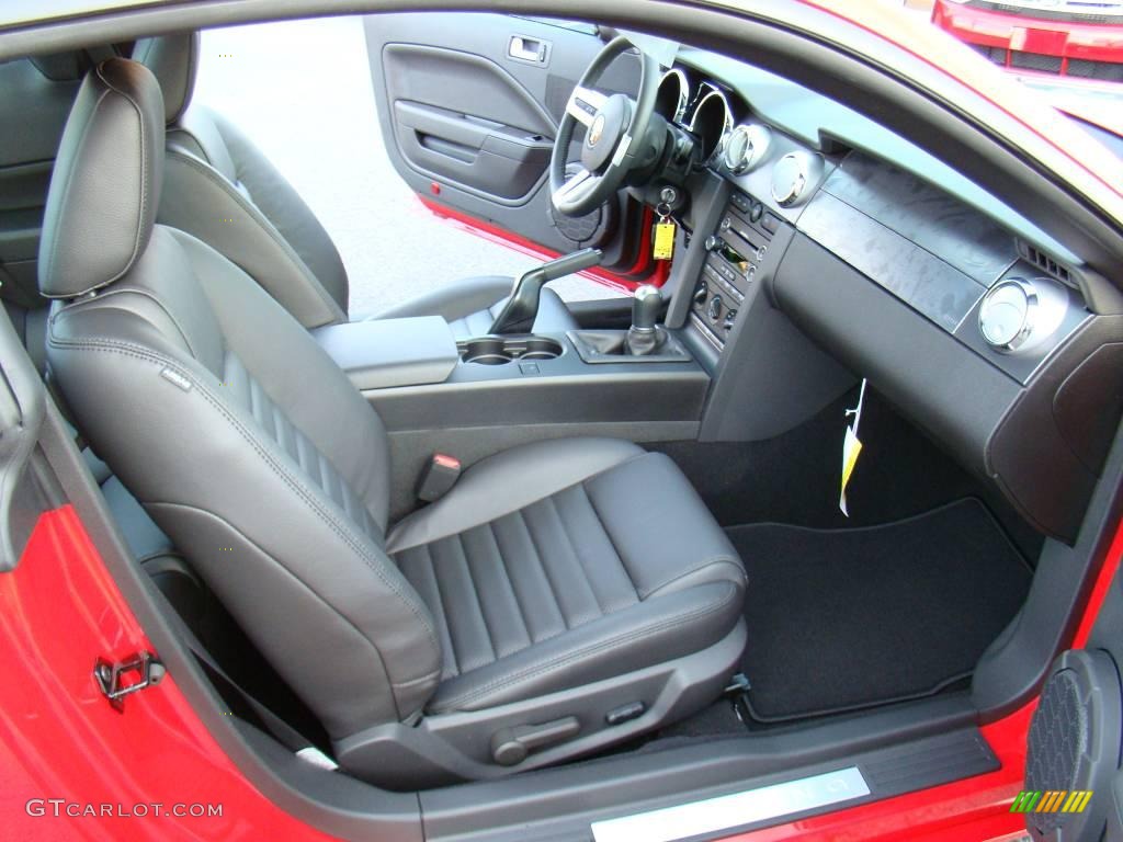2009 Mustang GT Premium Coupe - Torch Red / Dark Charcoal photo #11