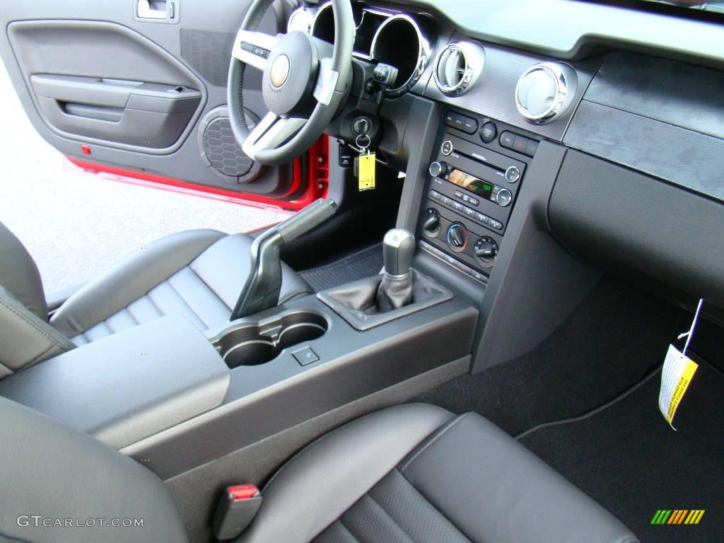 2009 Mustang GT Premium Coupe - Torch Red / Dark Charcoal photo #12