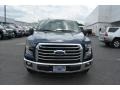 2015 Blue Jeans Metallic Ford F150 XLT SuperCrew  photo #4