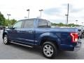 2015 Blue Jeans Metallic Ford F150 XLT SuperCrew  photo #28