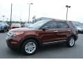 2015 Bronze Fire Ford Explorer XLT 4WD  photo #3