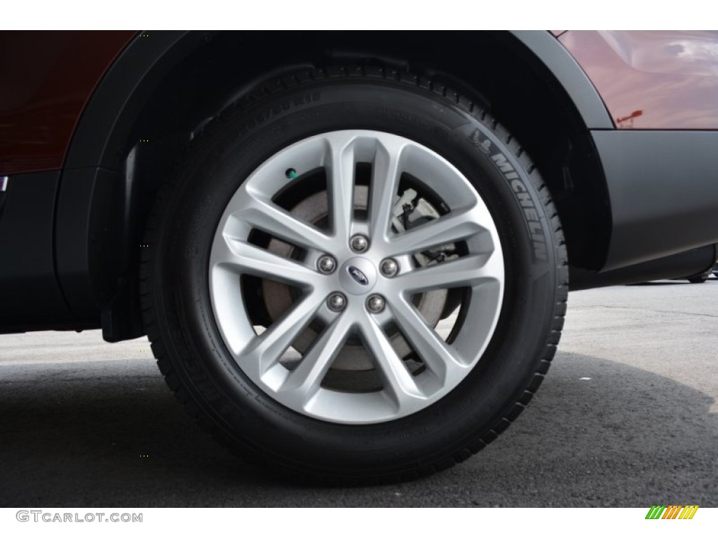 2015 Explorer XLT 4WD - Bronze Fire / Medium Light Stone photo #5