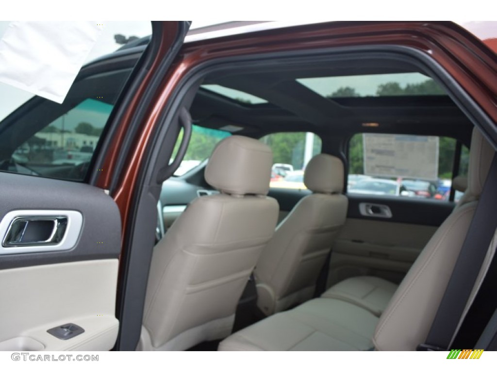 2015 Explorer XLT 4WD - Bronze Fire / Medium Light Stone photo #10