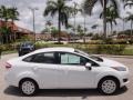 2014 Oxford White Ford Fiesta S Sedan  photo #5