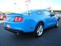 2010 Grabber Blue Ford Mustang GT Coupe  photo #3
