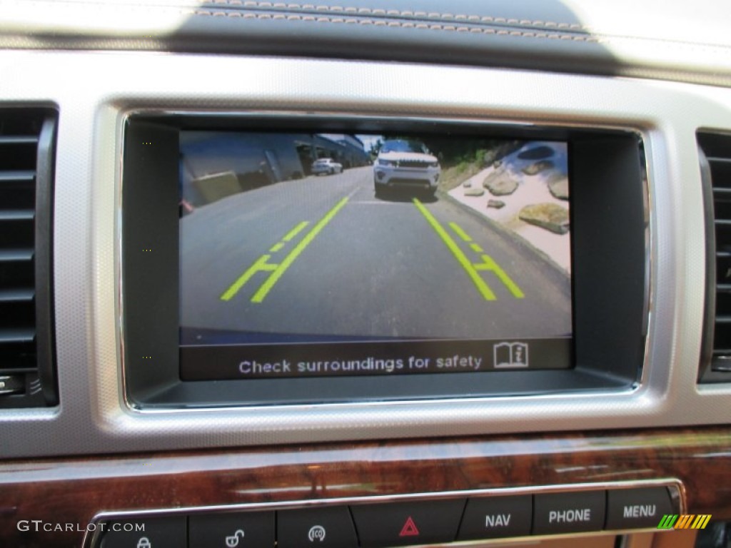 2015 XF 3.0 AWD - Dark Sapphire Metallic / London Tan/Warm Charcoal photo #18