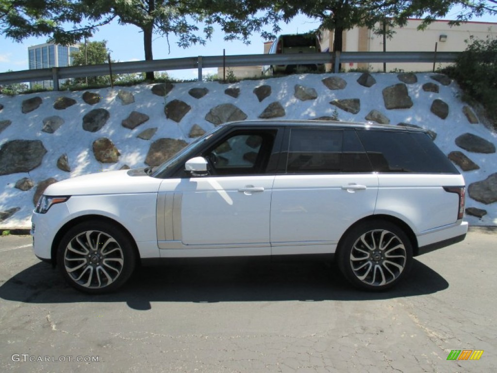 Fuji White 2015 Land Rover Range Rover Autobiography Exterior Photo #105786597