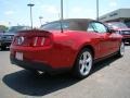 2010 Red Candy Metallic Ford Mustang GT Premium Convertible  photo #3