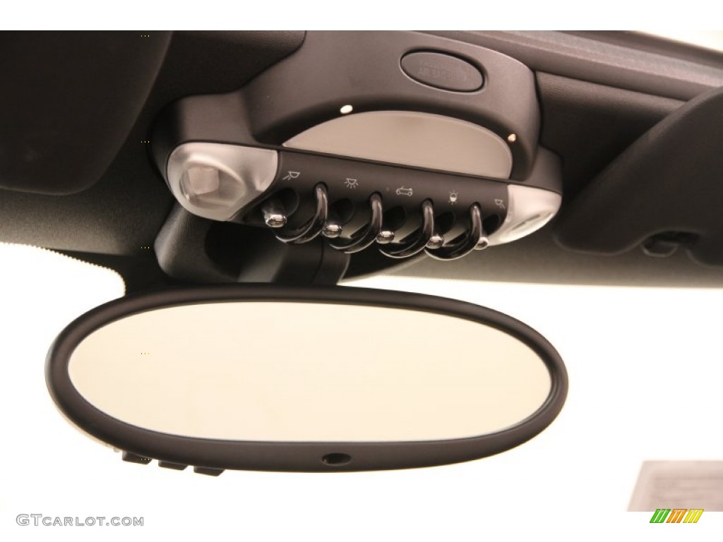 2011 Cooper Convertible - British Racing Green II / Gravity Polar Beige Leather photo #9