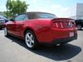 2010 Red Candy Metallic Ford Mustang GT Premium Convertible  photo #24