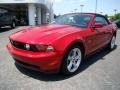 2010 Red Candy Metallic Ford Mustang GT Premium Convertible  photo #25