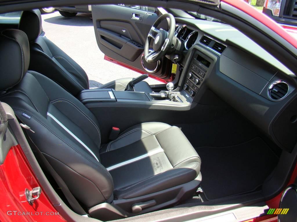 2010 Mustang GT Premium Convertible - Red Candy Metallic / Charcoal Black/Cashmere photo #29