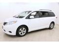 2013 Super White Toyota Sienna LE  photo #3