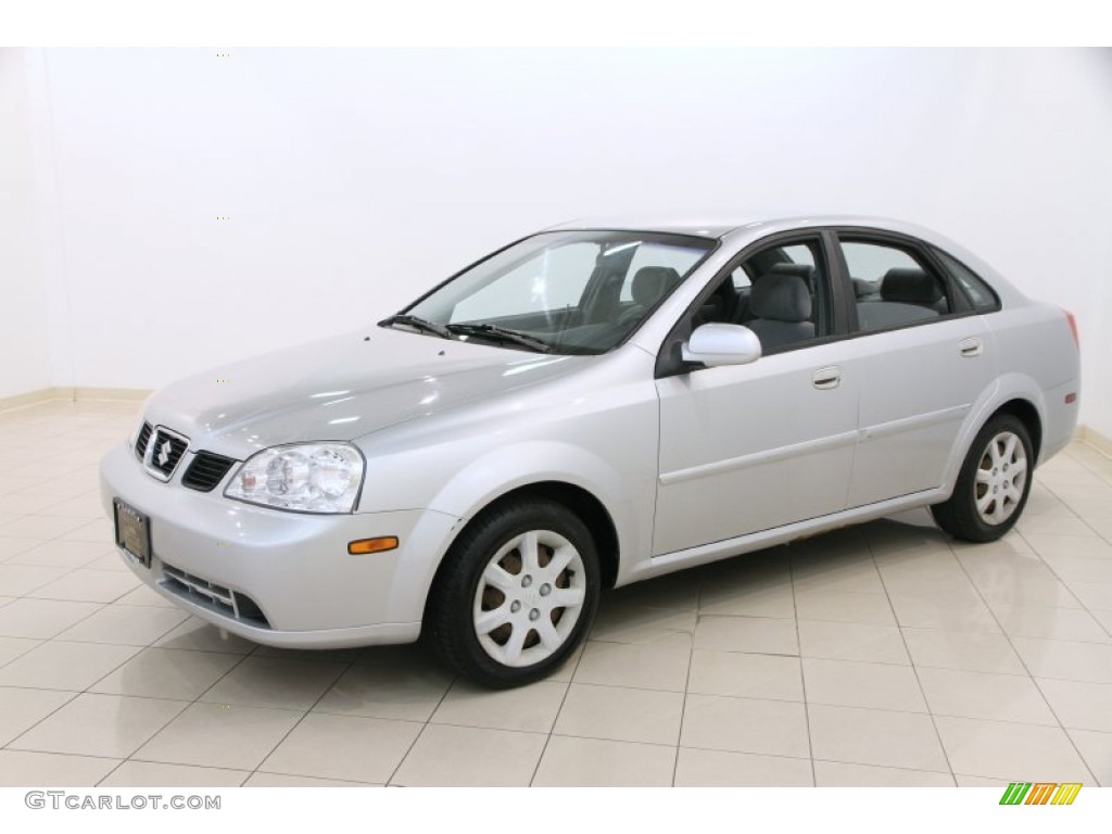 Titanium Silver Metallic 2004 Suzuki Forenza S Exterior Photo #105790677