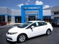 Taffeta White - Civic LX Sedan Photo No. 1