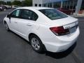 Taffeta White - Civic LX Sedan Photo No. 3