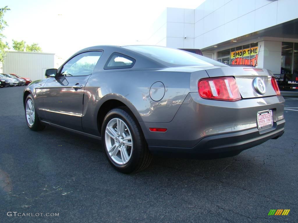 2010 Mustang V6 Coupe - Sterling Grey Metallic / Stone photo #23