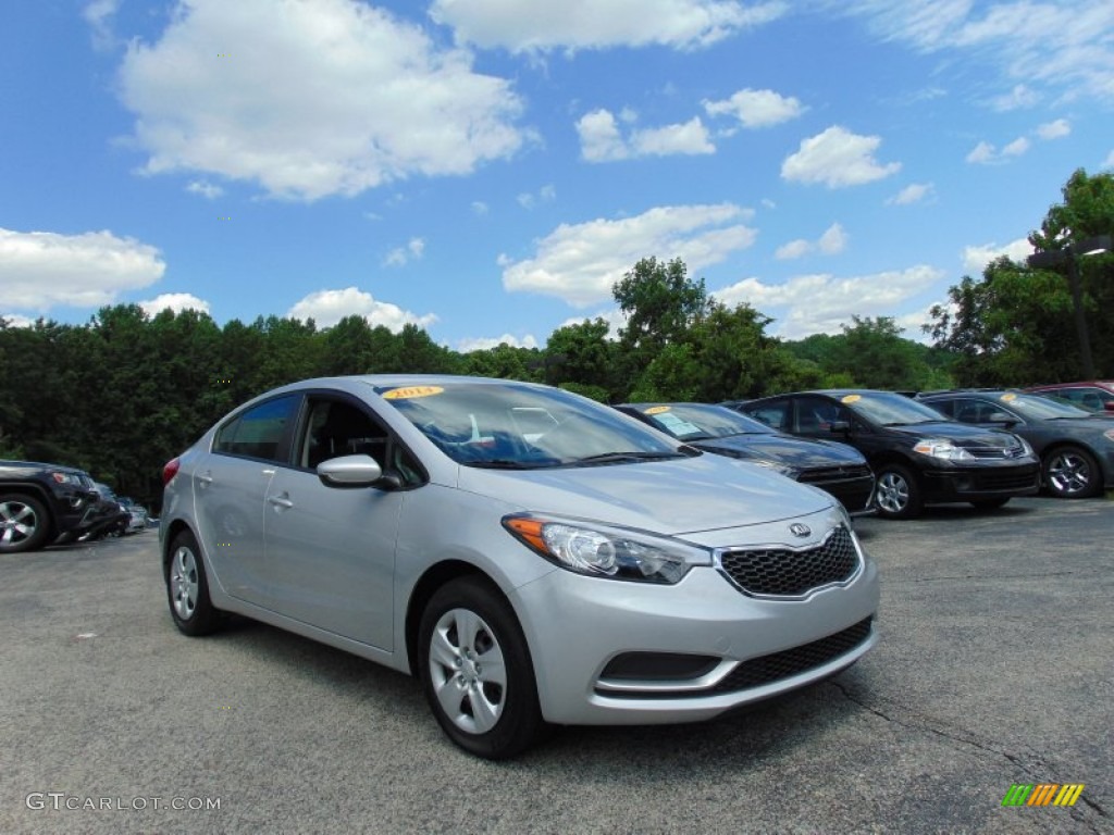 Bright Silver 2014 Kia Forte LX Exterior Photo #105795060