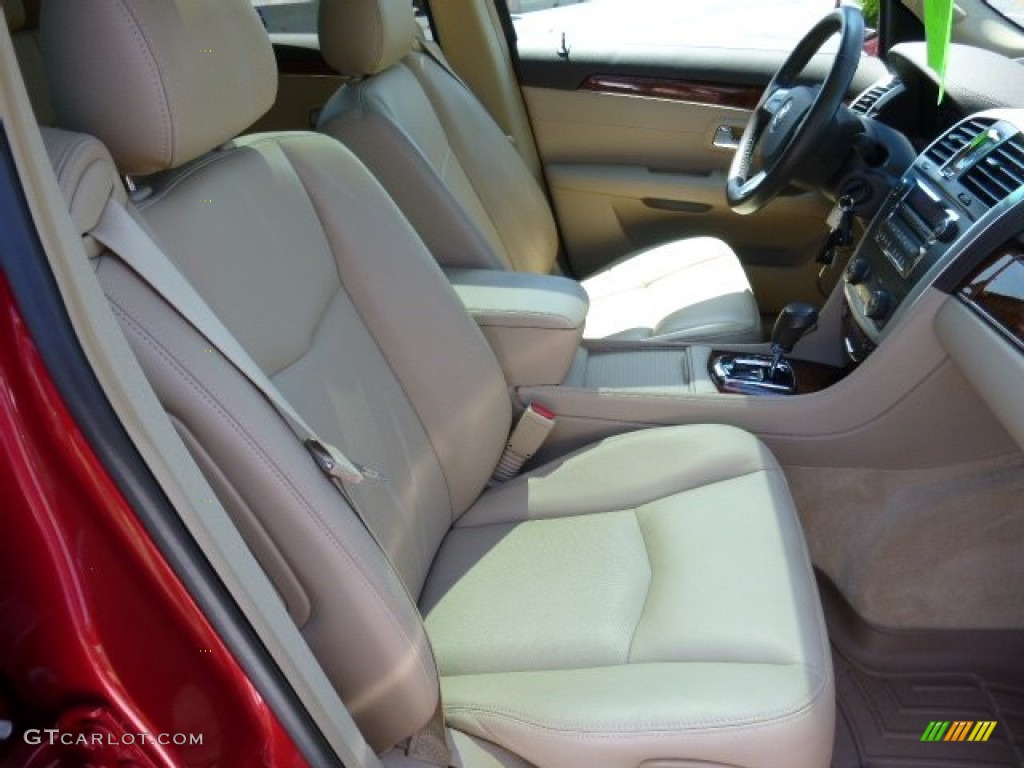 2008 SRX 4 V6 AWD - Crystal Red / Cashmere/Cocoa photo #10