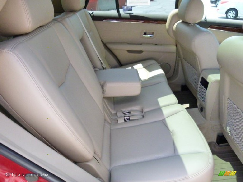 2008 SRX 4 V6 AWD - Crystal Red / Cashmere/Cocoa photo #12
