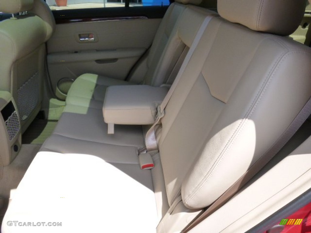 2008 SRX 4 V6 AWD - Crystal Red / Cashmere/Cocoa photo #14