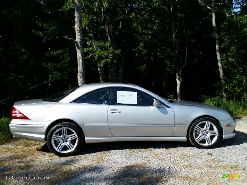 2005 CL 600 - Brilliant Silver Metallic / Charcoal photo #4