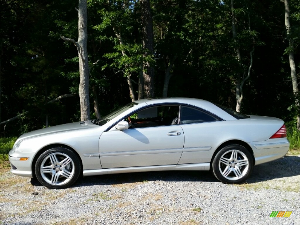 Brilliant Silver Metallic 2005 Mercedes-Benz CL 600 Exterior Photo #105796323