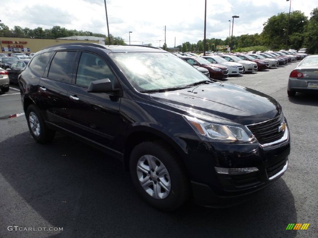 2016 Traverse LS - Blue Velvet Metallic / Dark Titanium/Light Titanium photo #3