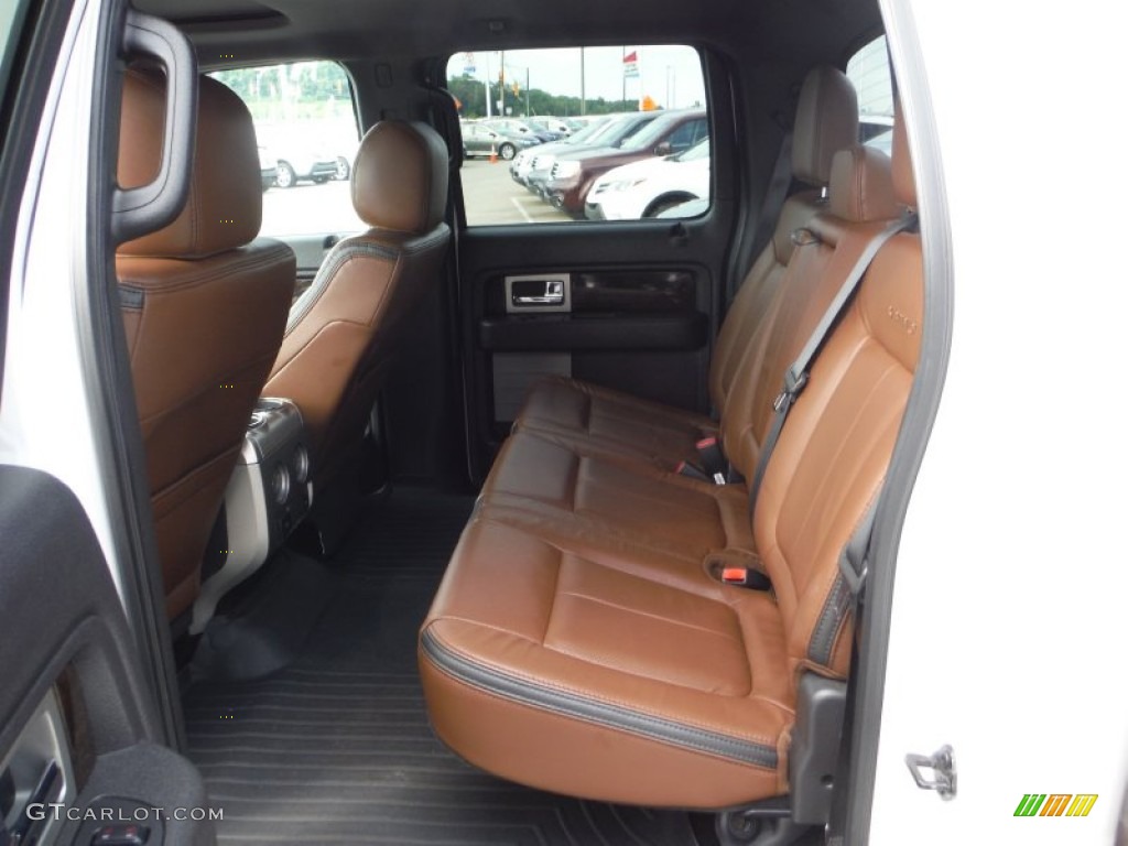 2013 Ford F150 Platinum SuperCrew 4x4 Rear Seat Photos