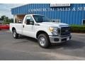 Oxford White - F250 Super Duty XL Regular Cab Photo No. 3