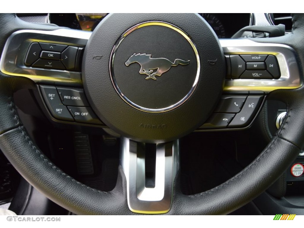 2015 Ford Mustang GT Coupe Steering Wheel Photos
