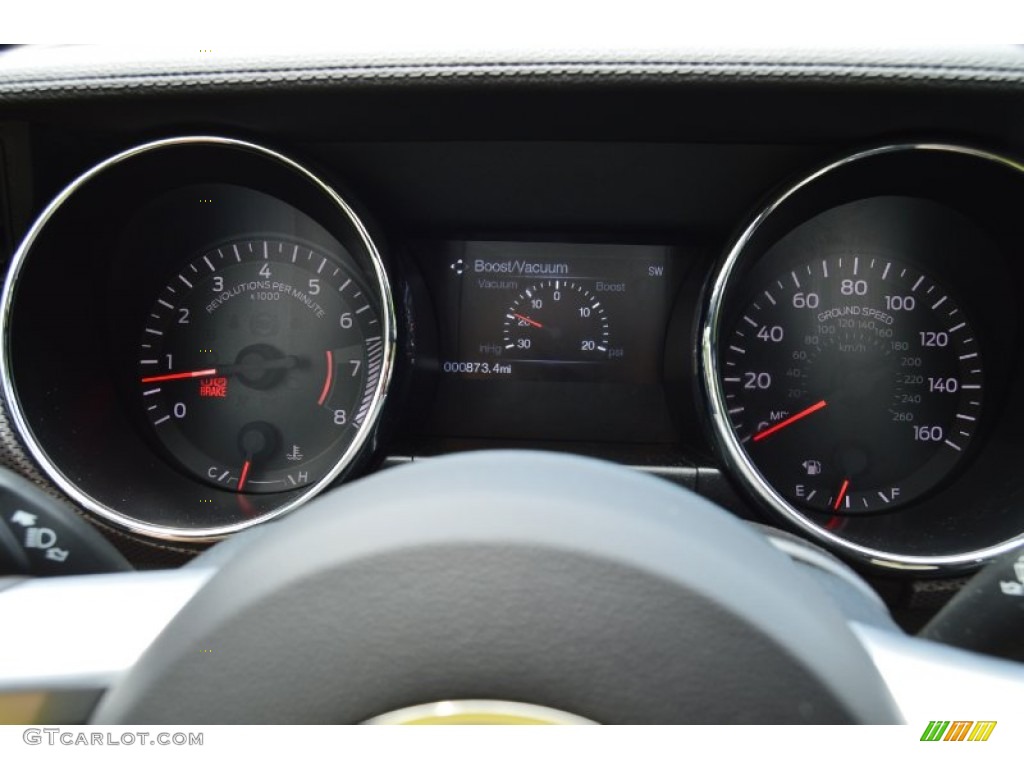 2015 Ford Mustang GT Coupe Gauges Photo #105799437