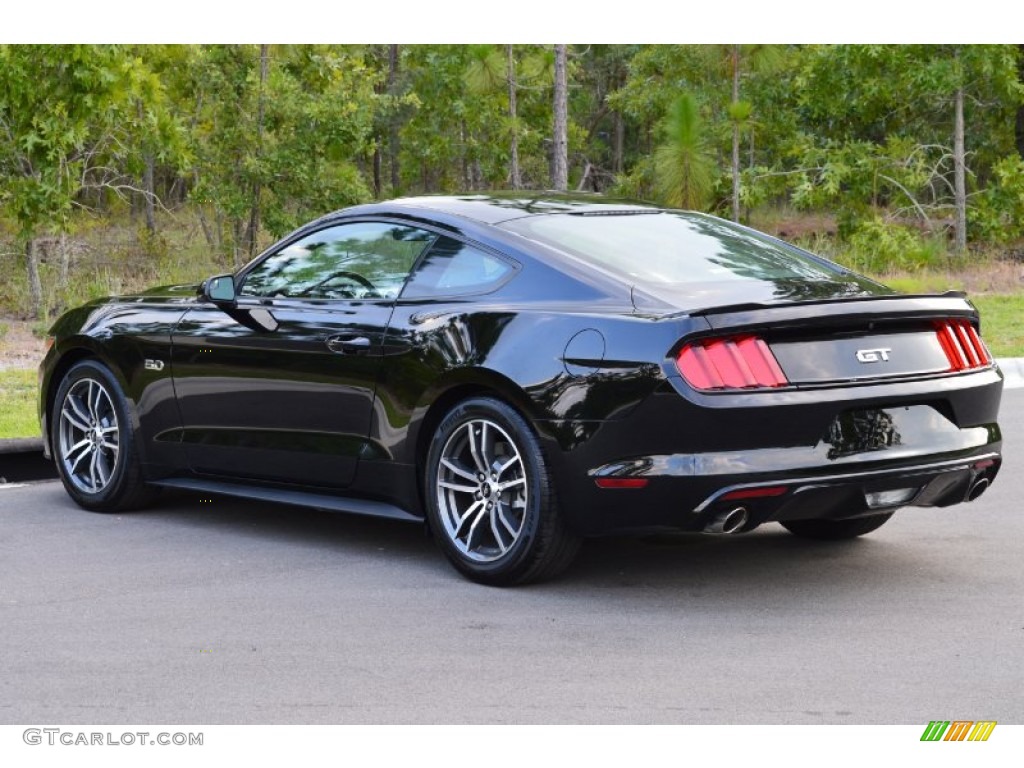 2015 Mustang GT Coupe - Black / Ceramic photo #28