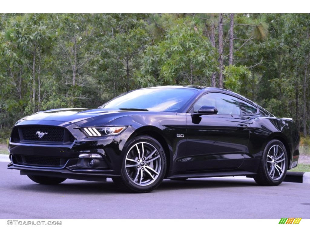 2015 Mustang GT Coupe - Black / Ceramic photo #35