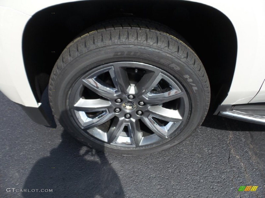 2015 Tahoe LTZ 4WD - White Diamond Tricoat / Cocoa/Dune photo #10