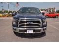 2015 Blue Jeans Metallic Ford F150 XLT SuperCrew  photo #2