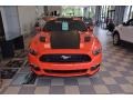 2015 Competition Orange Ford Mustang GT Coupe  photo #2