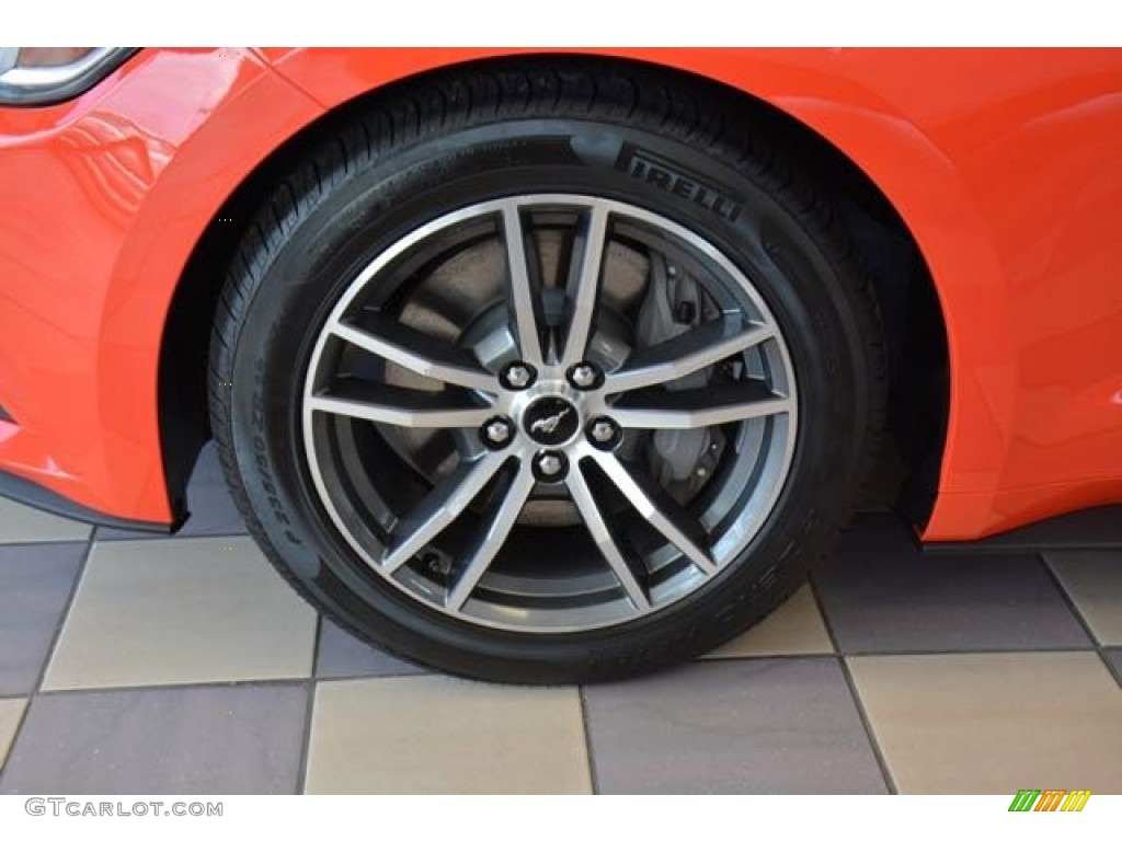 2015 Mustang GT Coupe - Competition Orange / Ebony photo #7