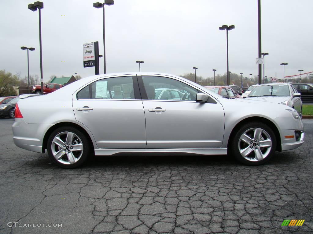 2010 Fusion Sport - Brilliant Silver Metallic / Charcoal Black/Sport Black photo #2