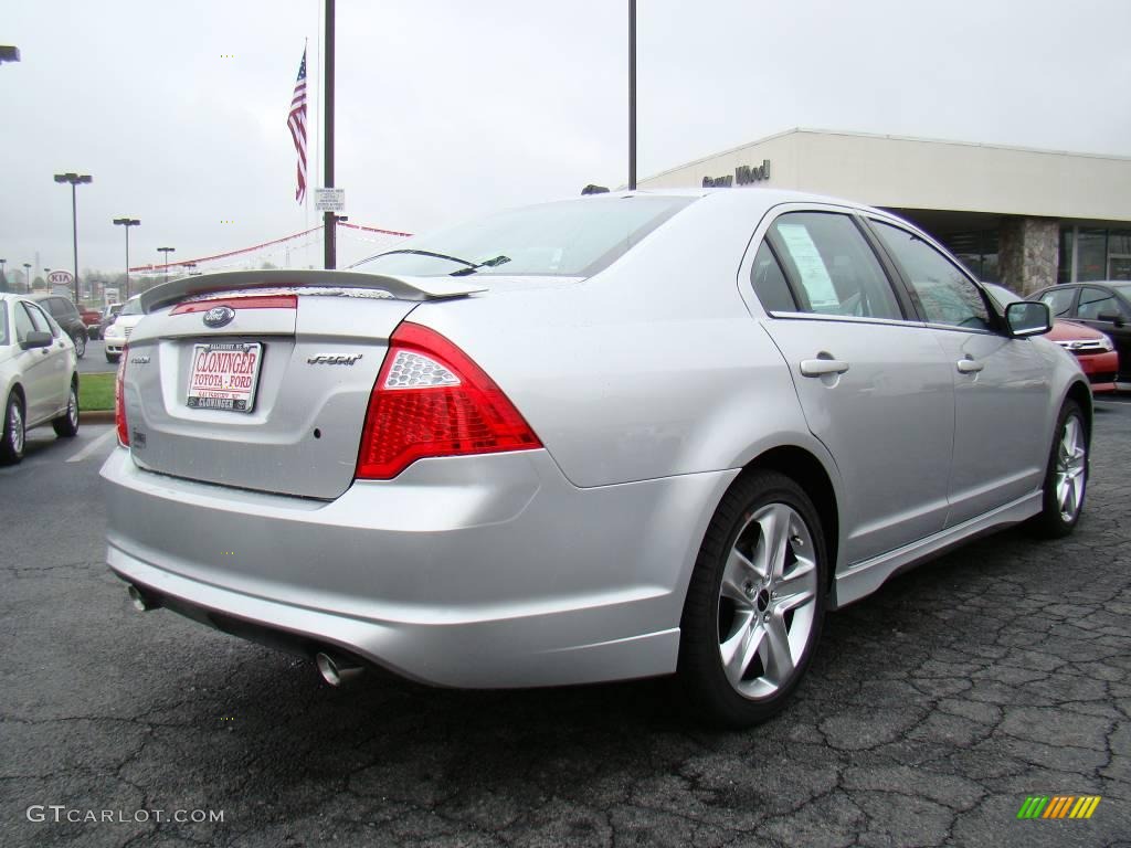 2010 Fusion Sport - Brilliant Silver Metallic / Charcoal Black/Sport Black photo #3