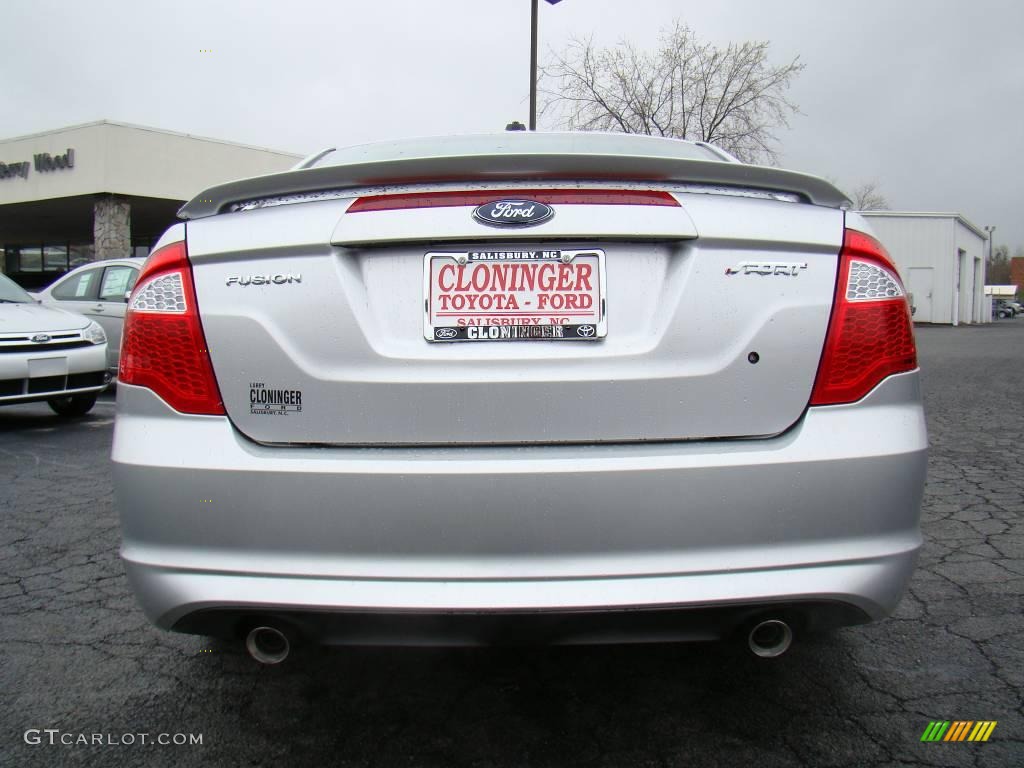 2010 Fusion Sport - Brilliant Silver Metallic / Charcoal Black/Sport Black photo #4