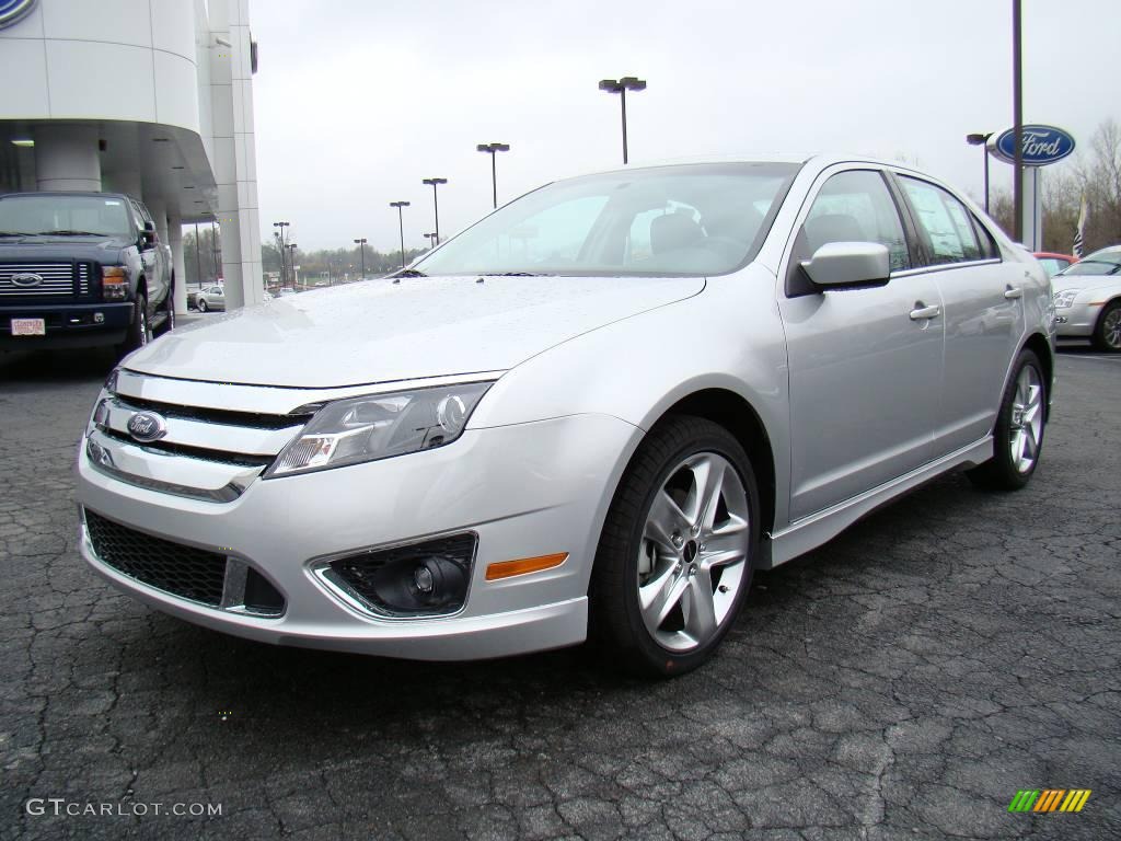 2010 Fusion Sport - Brilliant Silver Metallic / Charcoal Black/Sport Black photo #6