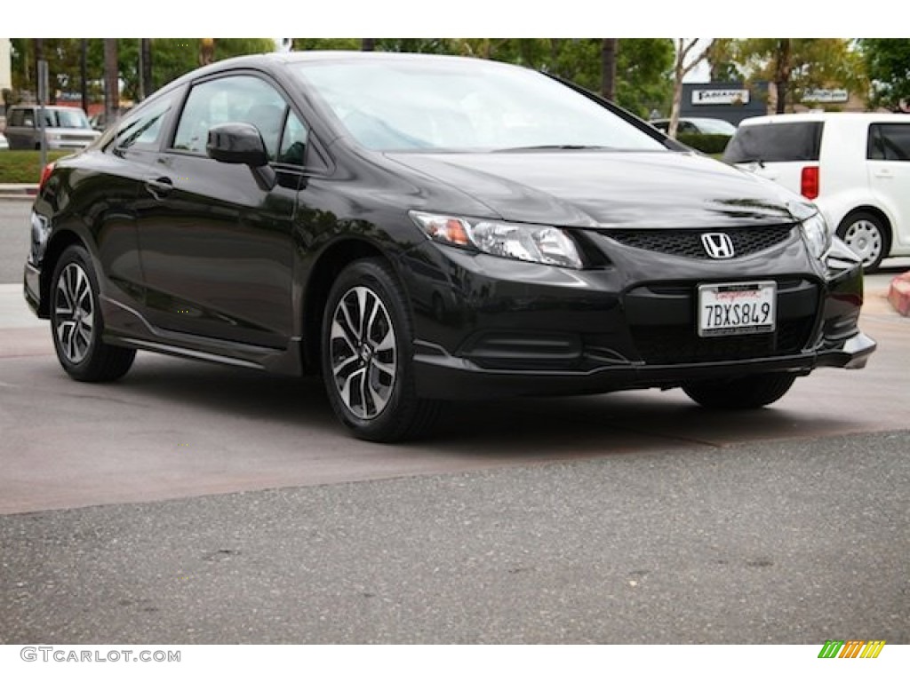 Crystal Black Pearl Honda Civic