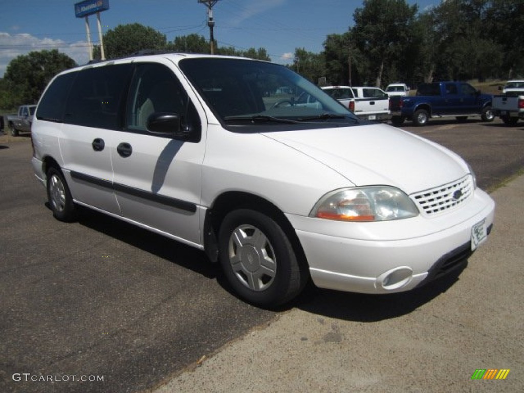 2003 Windstar LX - Vibrant White / Medium Parchment photo #2