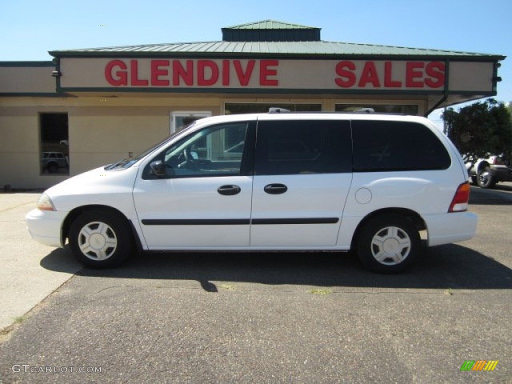 2003 Windstar LX - Vibrant White / Medium Parchment photo #5