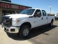 Oxford White 2011 Ford F350 Super Duty XL Crew Cab 4x4