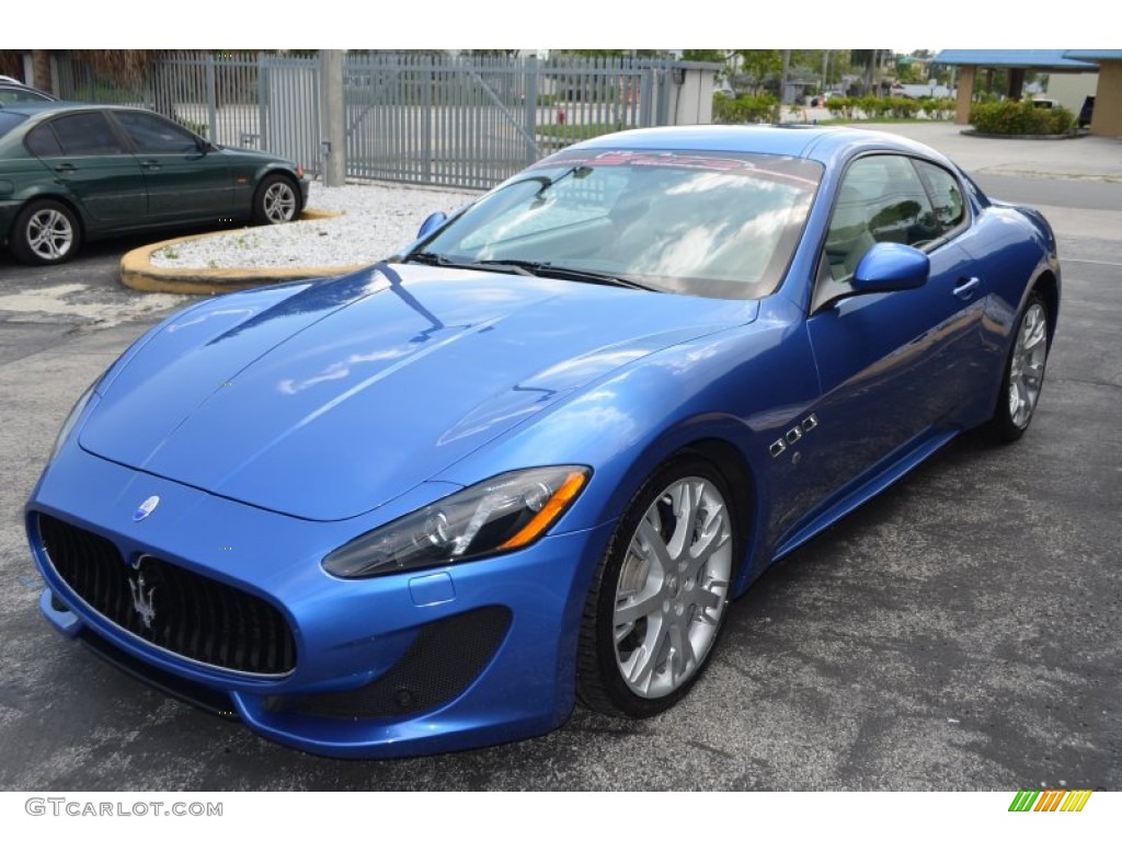 Blu Mediterraneo (Blue Metallic) 2014 Maserati GranTurismo MC Coupe Exterior Photo #105804228