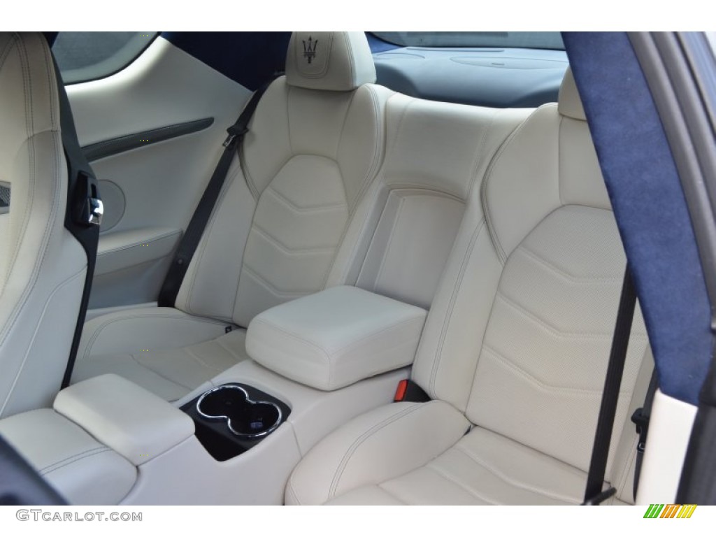2014 Maserati GranTurismo MC Coupe Rear Seat Photos