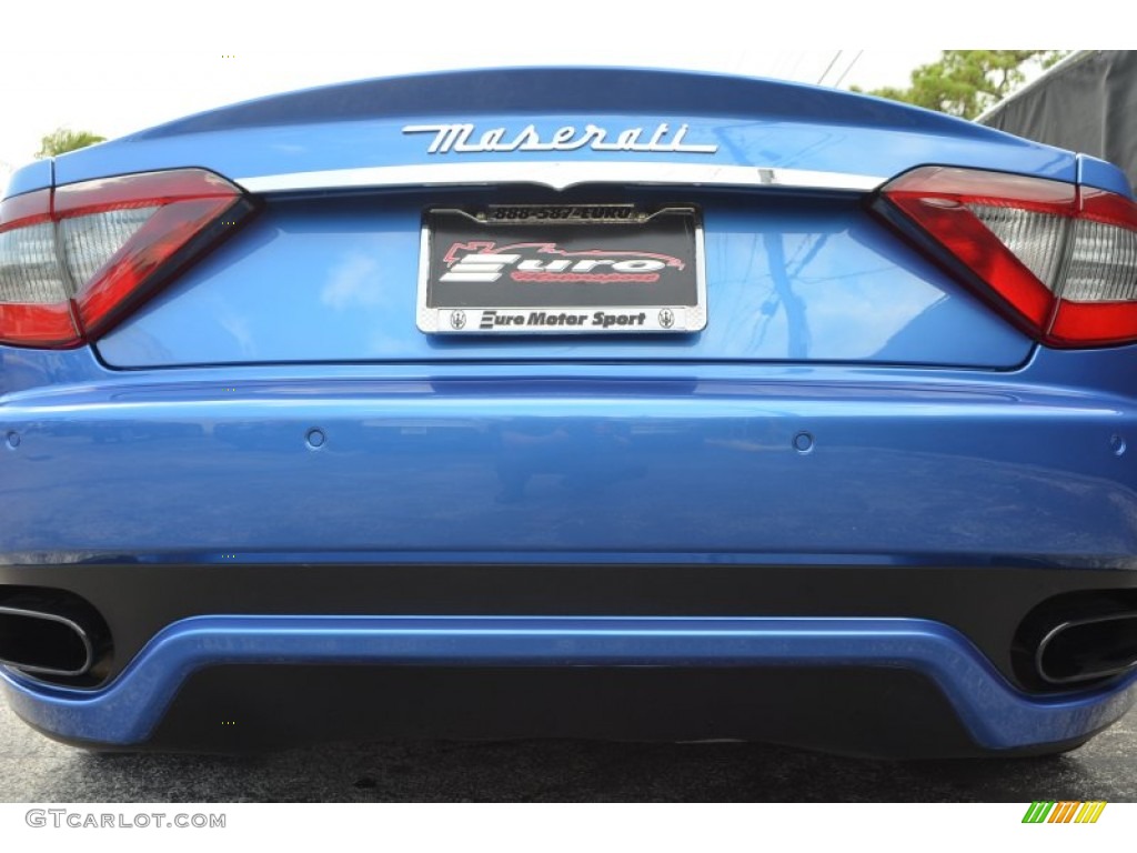 2014 GranTurismo MC Coupe - Blu Mediterraneo (Blue Metallic) / Pearl Beige photo #12